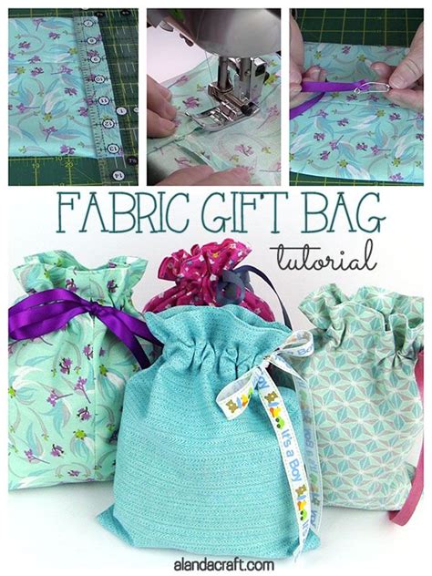 Quick And Easy Drawstring T Bag Tutorial Fabric T Bags Bags