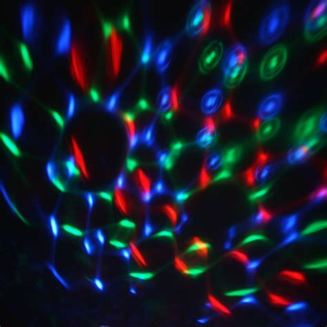 Rotating Led Crystal Mini Disco Ball Stage Spot Light Efavormart