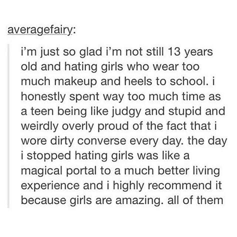 This Is Me I Used To Judge Other Girls Who Matured Way Faster Than I Did And Deemed Them As
