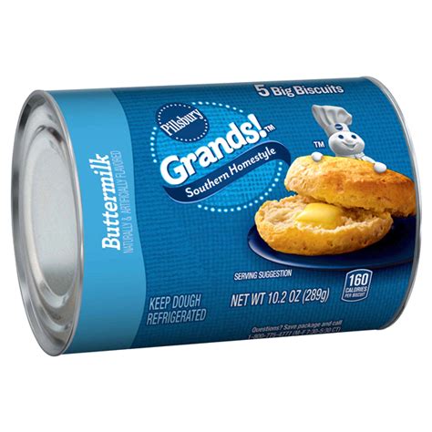 Pillsbury Grands Southern Homestyle Buttermilk Biscuits 5 Big Ct 10