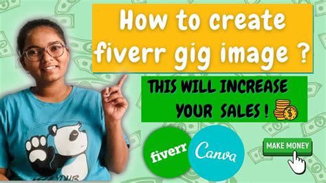 How To Create Effective Gig Image On Fiverr Fiverr Gig Image Start Getting Orders Youtube
