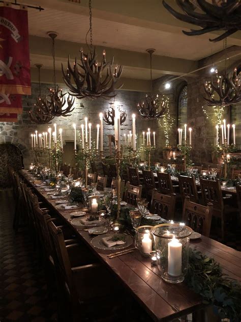 Medieval table setting example | medieval banquet. Pin by Blackfriars Restaurant on Weddings at Blackfriars | Table decorations, Decor, Medieval party