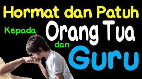 Surat persetujuan orang tua/wali siswa untuk pembelajaran tatap muka di sekolah di masa pandemi covid19 ini merupakan salah satu prasayarat yang harus dimiliki oleh sekolah/madrasah agar dapat menyelenggarakan pembelajaran tatap muka di masa new. HORMAT DAN PATUH KEPADA ORANG TUA DAN GURU - YouTube
