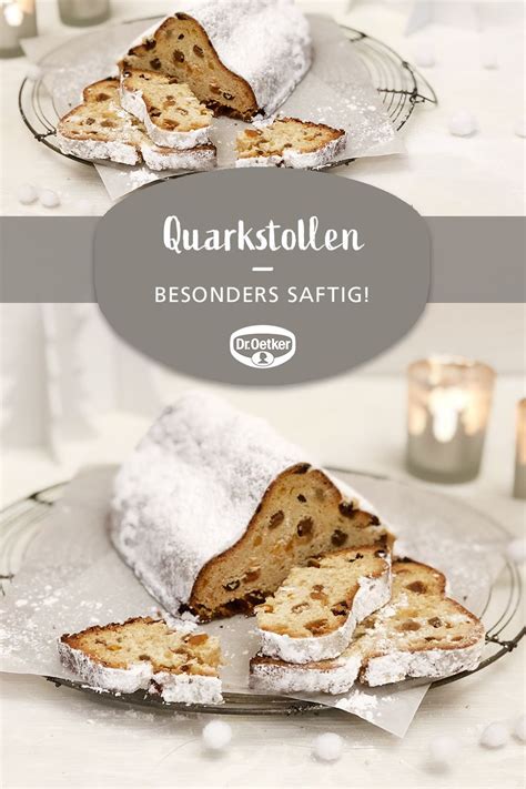 Finde was du suchst bereichsnavigation. Quarkstollen | Rezept | Quarkstollen, Stollen rezept und ...