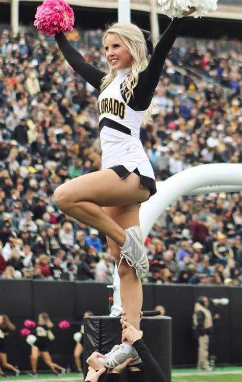 See More Colorado Cheerleaders Here Cheer Girl Cheerleading Pictures Hot Cheerleaders