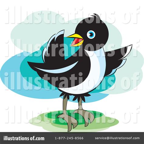 Magpie Clipart 71642 Illustration By Lal Perera