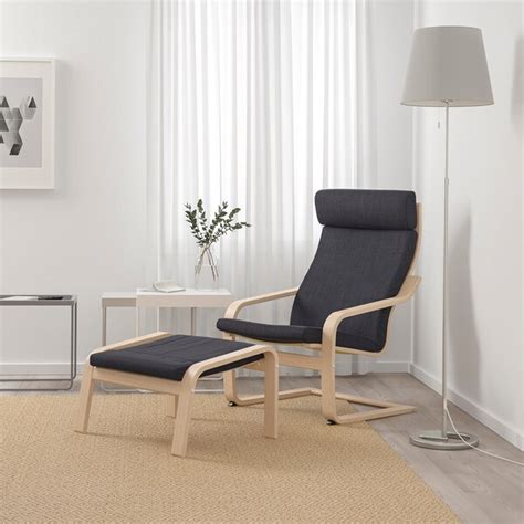 Rein mit dem neuen. ikea bietet deswegen in diesem zeitraum viele angebote zu stark gesenkten preisen. POÄNG Sessel - Eichenfurnier weiß lasiert, Hillared ...