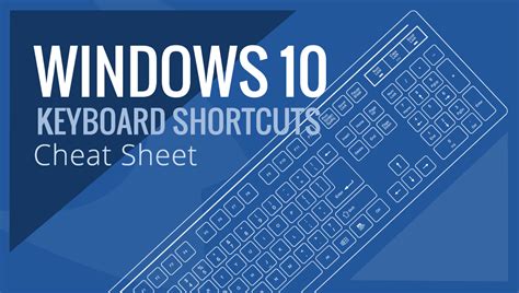 Windows 10 Keyboard Shortcut Cheat Sheet Braintek