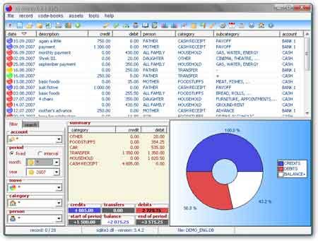 Caflou is an easy to use but complex business management system which lets you drive your. RQ Money - Portable Personal Finance Software | USB Apps