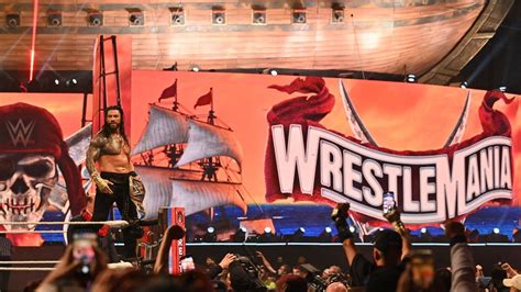 Wrestlemania 37 Night 2 Results Roman Reigns Retains Logan Paul Gets