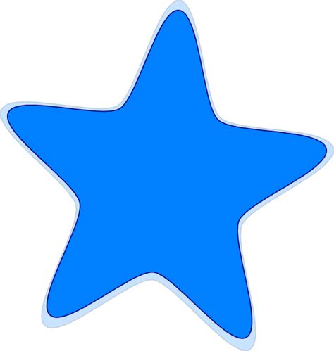 Blue Star Clip Art At Vector Clip Art Online Royalty Free