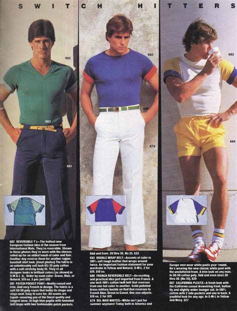 Vintage International Male Catalog Sumer S Fashion Men Gay