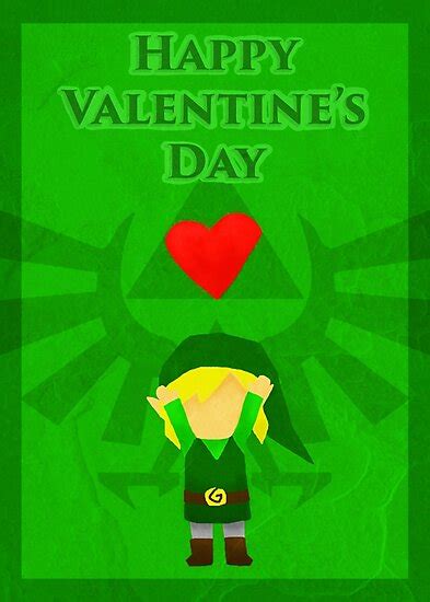 Legend Of Zelda Valentines Day Card Photographic Prints