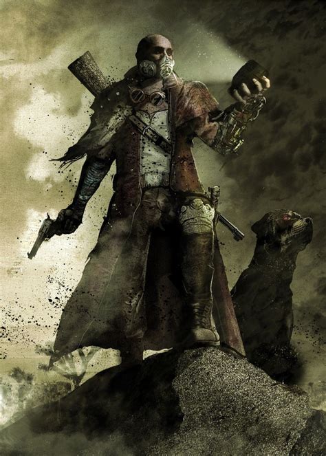 Fallout The Wanderer Wasteland Warrior Fallout Art Post Apocalyptic Art