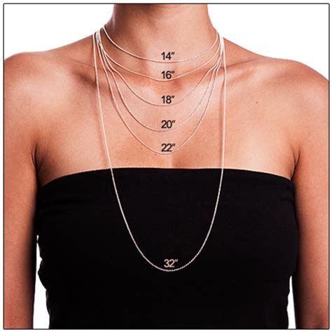 Look on the side of the bar near the user end for the measurements. Choose The Optimal Chain Length for Your Necklace ...