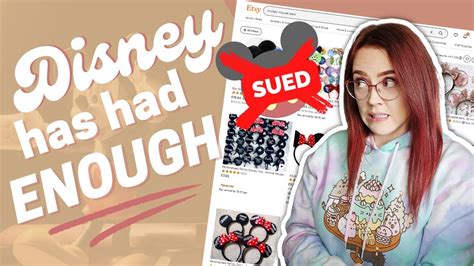 Disney Just Sued A Handmade Business For Copyright 🚨 Etsy Sellers