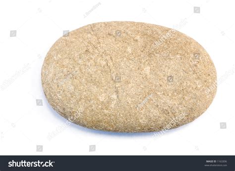 Single Stone Rounded River Rock Stock Photo 1163306 Shutterstock