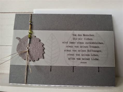 So schreiben sie eine trauerkarte. Trauerkarte - Etwas bleibt immer zurück | Beileid, Sprüche ...