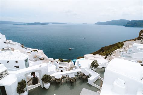 Thera Santorini Greece Empnefsys And Travel
