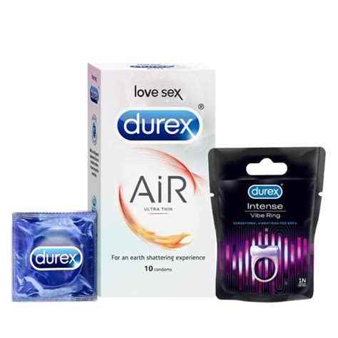 Durex Air Ultra Thin Condoms 10s And Durex Play Vibrations Ring Nvtechmania