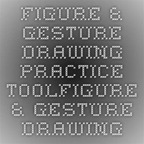 Figure And Gesture Drawing Practice Tool Drawing Practice Gesture