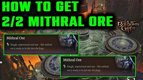 How To Get ALL Mithral Ores In Baldur S Gate 3 2 2 Mithral Ore