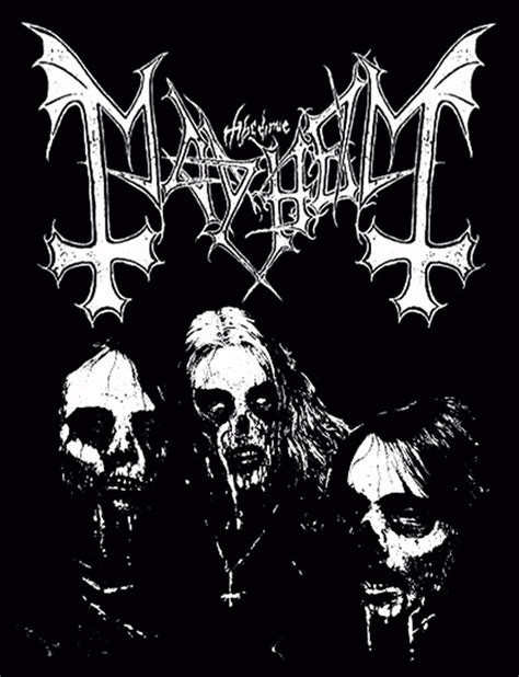 Mayhem Black Metal Art Metal Posters Art Mayhem Black Metal