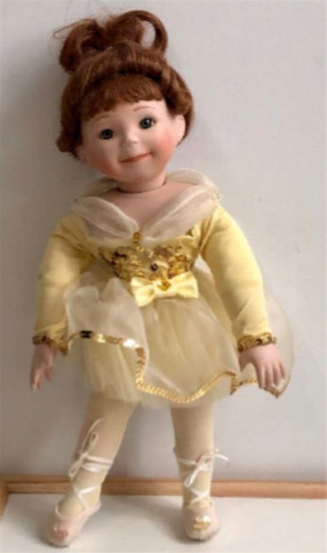 Ashton Drake My Little Ballerina Porcelain Doll Vintage 1984 Etsy
