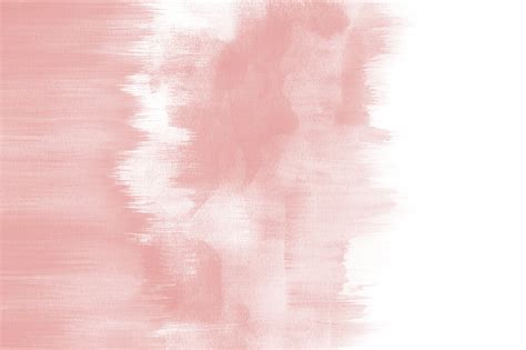 Watercolor Brush Strokes Blush Pink Herleg Veggkunst På Lerret