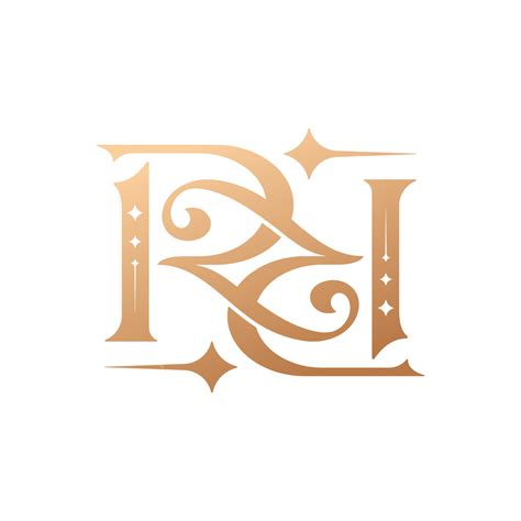 Luxury Letter R Initial Monogram Logo Design R Logo Letter Png And