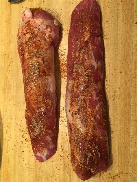 Using toothpicks to keep the bacon secure, wrap the entire pork tenderloin with bacon. Bacon wrapped Pork Tenderloin - Random Nuggets