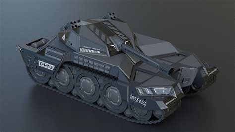 Sci Fi Tank Military Vehicles Army Vehicles