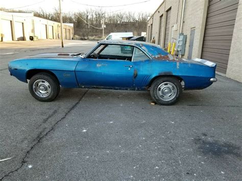 1969 Chevrolet Camaro Restoration Project Classic Chevrolet Camaro