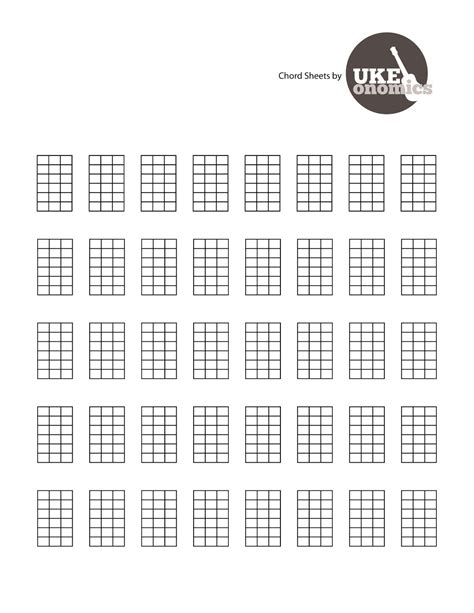 Ukulele Chord Chart Printable Free Printable World Holiday