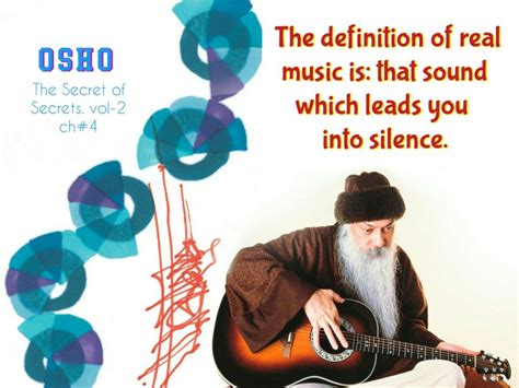 It is the song of silence. Pin by Osho- tamil on osho english quotes | Sweet words, Favorite quotes, Osho