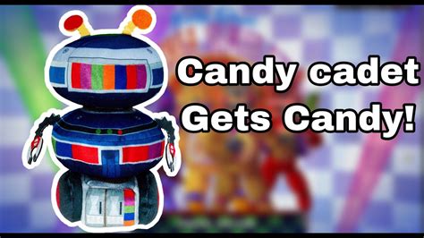 Fnaf Pizza Sim Plush Candy Cadet Gets Candy Youtube