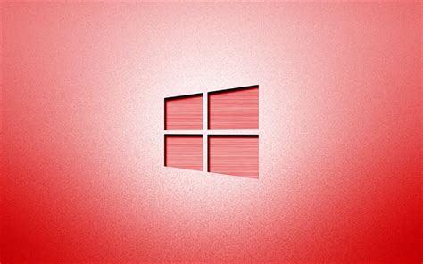 Indir Duvar Kağıdı 4k Windows 10 Kırmızı Logo Yaratıcı Kırmızı Arka