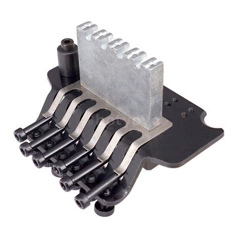 6 String Double Roll Tailpiece Saddle Electric Guitar Tremolo System