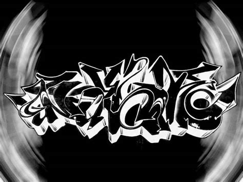 Graffiti Art Black And White Design Ideas Amazing Graffiti In The