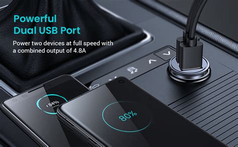 Unfortunately, the inverter only puts out 110v, and my device needed 115v. Amazon.com: AINOPE Car Charger, 4.8A All Metal Car Charger Adapter Dual USB Port Fast Car ...