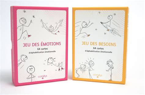 Cartes émotions et cartes besoins jeux d alphabétisation émotionnelle