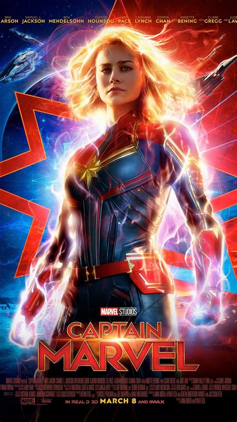 Free Download Captain Marvel Iphone Wallpaper Movie Poster Wallpaper Hd X For Your