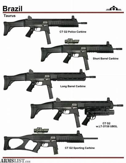 Military Weapons Modern 9mm Taurus Carbine Rifles