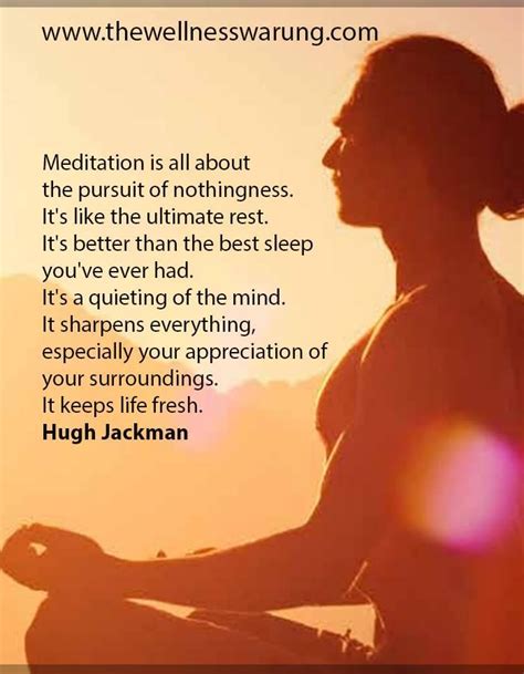Meditation Practice The Pursuit Of The No Thingness To Access The Every