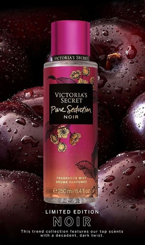 Victorias Secret Noir Fragrance Mist Coconut Passion Noir