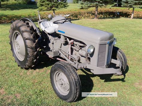 Ferguson To 30 Tractor Gas Restored