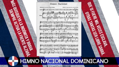Himno Nacional De La República Dominicana Emilio Prudhomme ¿lo