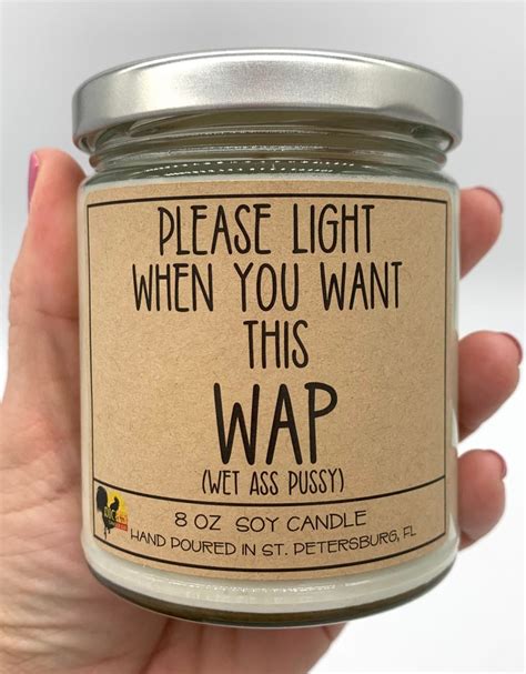 Please Light When You Want Sex Candle Valentines Day Etsy