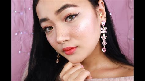 Drunk Blush Freckled Makeup Tutorial Youtube