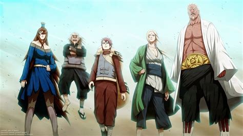 Nelyth On Pikomit Comment Je Vois Les 5 Kages Vs Comment Madara Les